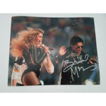 Load image into Gallery viewer, Beyonce Knowles and Bruno Mars signed 8 by 10 photo with proof
