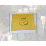 Load image into Gallery viewer, Phil Mickelson Lefty 2010 Masters pin flag signed with proof

