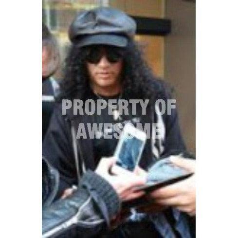 Certificate of Authenticity for Angus Young and Saul Hudson Slash of Guns and Roses 8 x 10 signed photo with proof