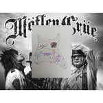Load image into Gallery viewer, Vince Neil Tommy Lee Mick Mars Motley Crue guitar pickguard signed with proof
