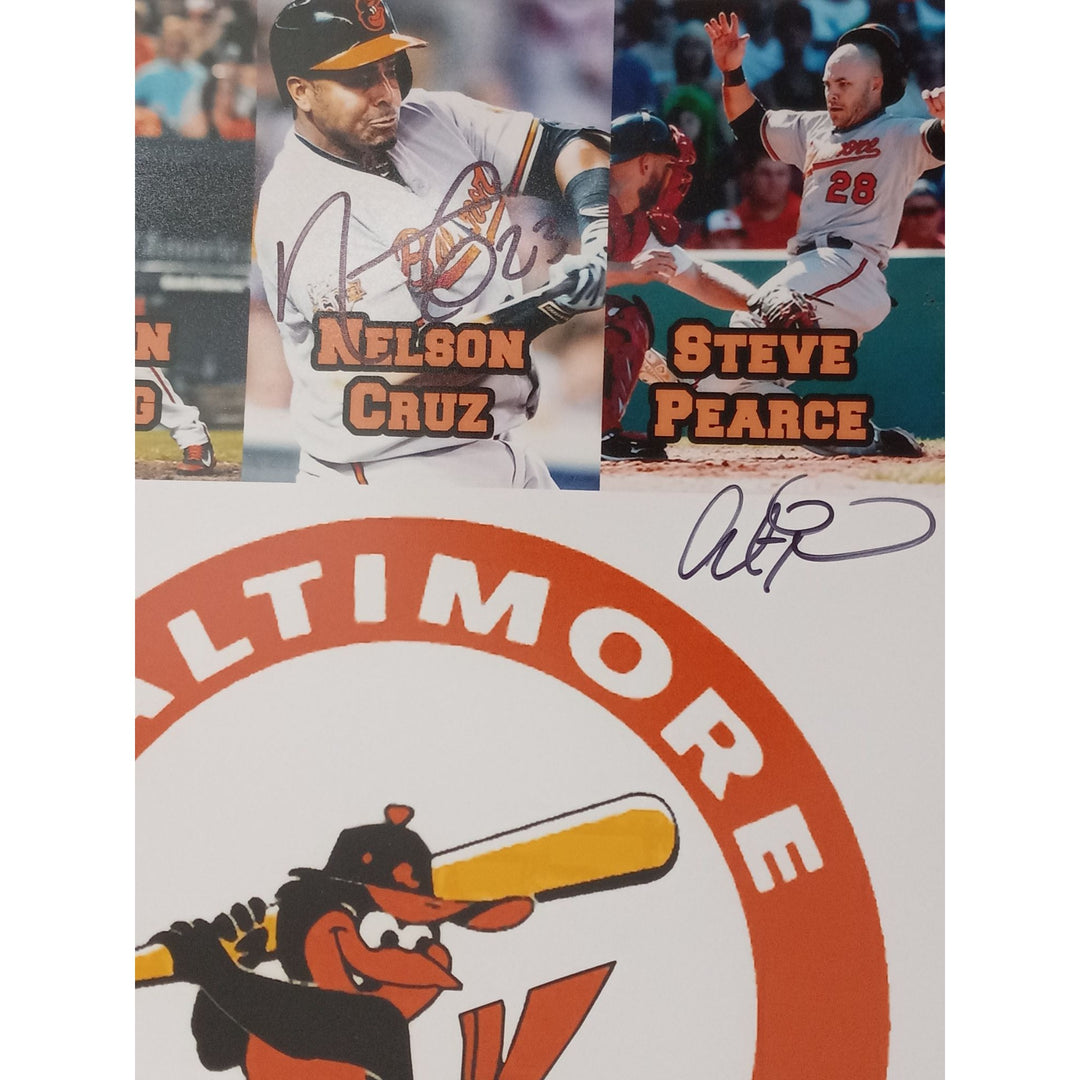 Baltimore Orioles 2014 20x30in poster signed