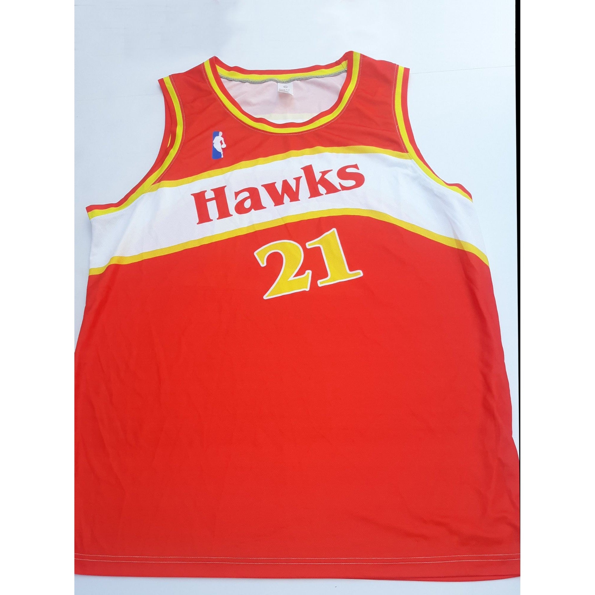 Dominique Wilkins Atlanta Hawks authentic jersey signed with proof