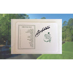 Load image into Gallery viewer, Seve Ballesteros Masters Golf scorecard signed with proof
