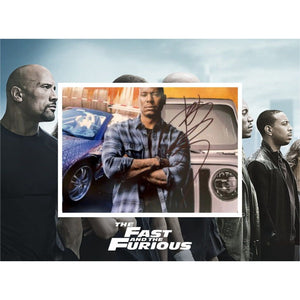 Tyrese Gibson Roman Pearce Fast and Furious 5 x 7 photo signed