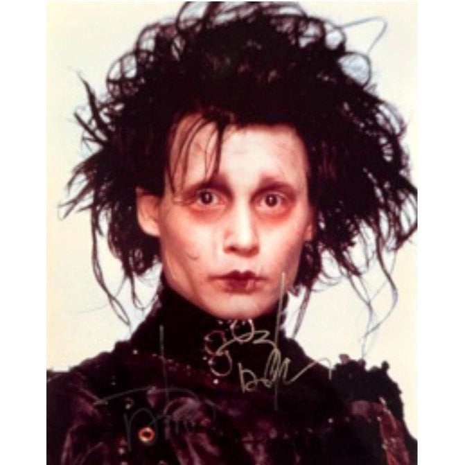 Johnny Depp Edward Scissorhands 8x10 signed photo with proof