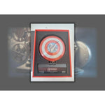 Load image into Gallery viewer, Chris Evans Captain America mini authentic Shield signed with proof
