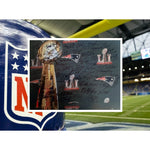 Load image into Gallery viewer, Robert Kraft Tom Brady Bill Belichick 2016 SB Champs New England Patriots team signed 16 x 20 photo

