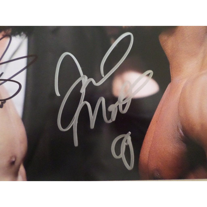 Floyd Mayweather Jr and Manny Pacquiao 8x10 signed photo