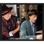 Load image into Gallery viewer, Bill Wyman Keith Richards Ronnie Wood Charlie Watts Mick Jagger electric guitar pickguard signed with proof
