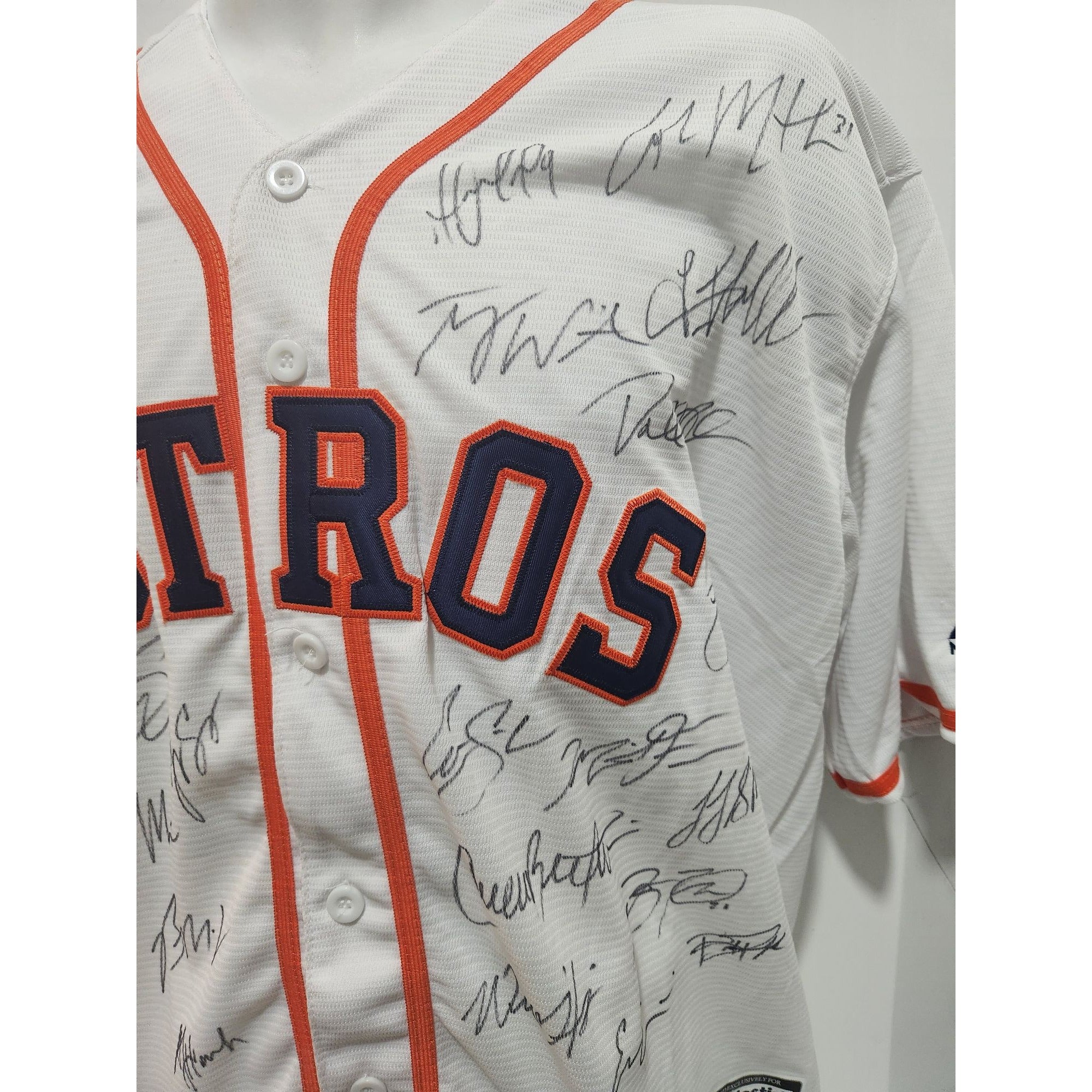 Carlos Correa Houston Astros Autographed Signed Gray #1 Custom