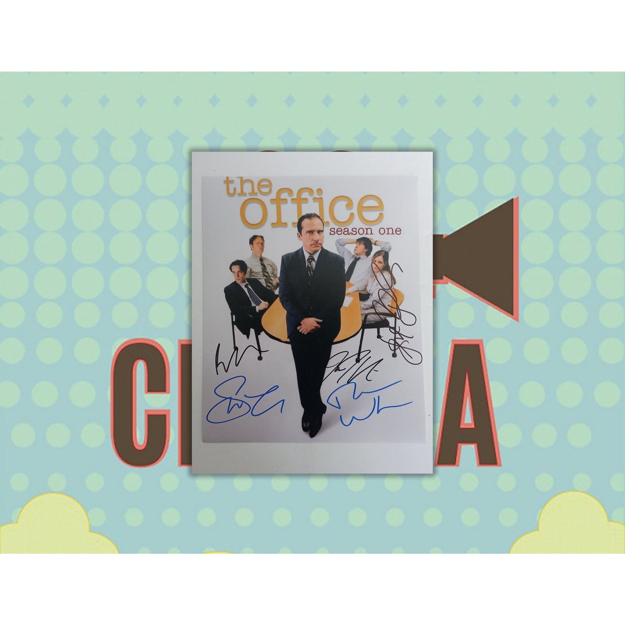 The Office 8 x 10 cast signed photo with proof