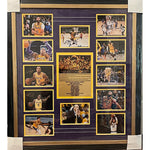 Load image into Gallery viewer, LeBron James, Anthony Davis 2019-20 Los Angeles Lakers team signed with proof

