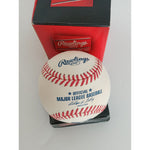 Load image into Gallery viewer, Vin Scully Los Angeles Dodgers MLB baseball signed with proof
