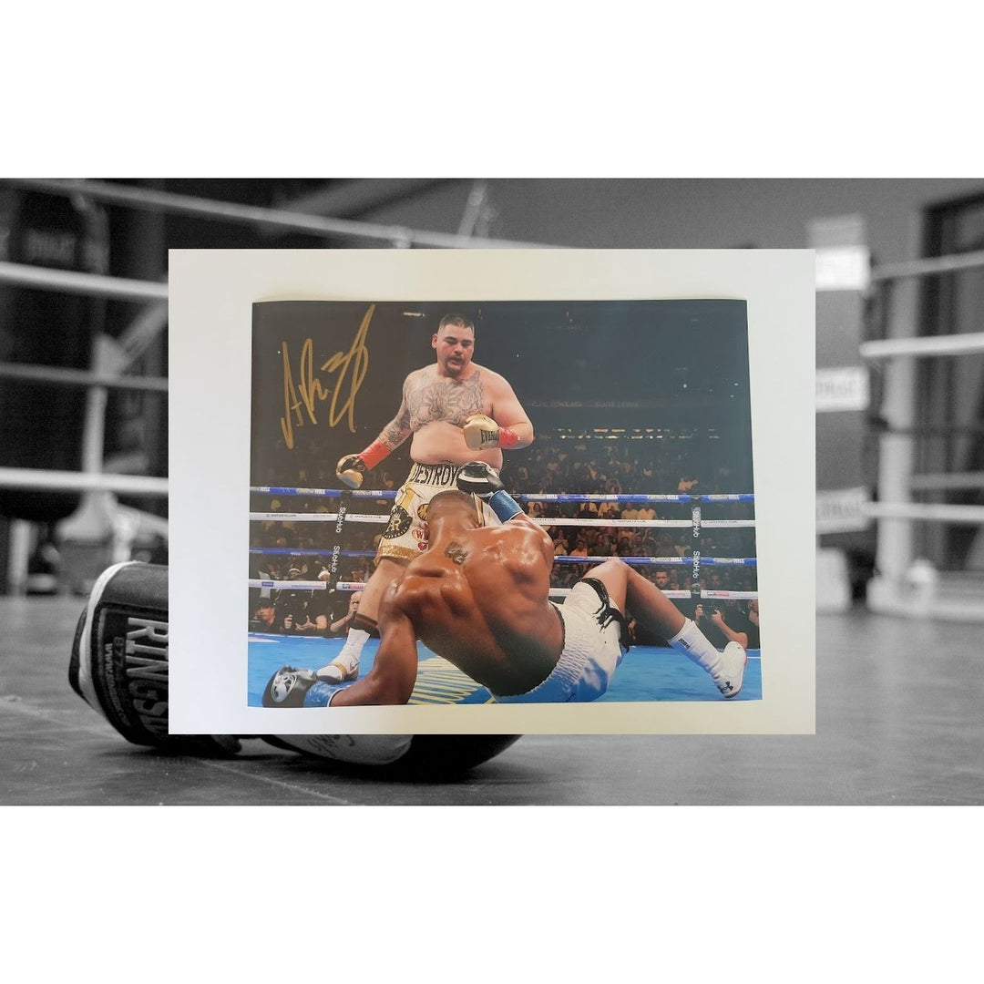 Andy Ruiz 8 x 10 photo signed