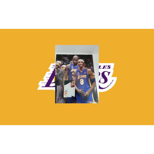 Los Angeles Lakers, Kobe Bryant and Shaquille O'Neal 16 x 20 photo signed with proof