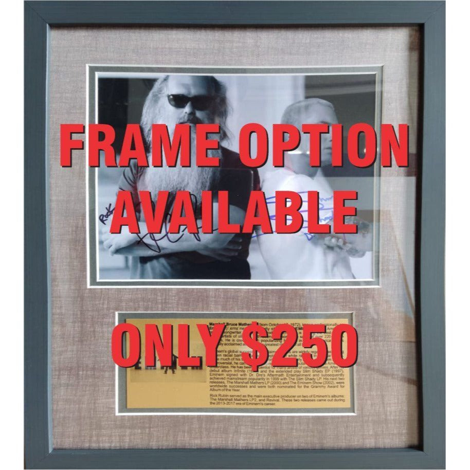 BB King 8x10 photo sign with proof