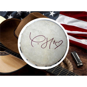 Taylor Swift 10 inch tambourine signed with proof