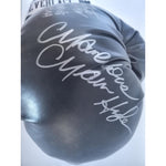 Load image into Gallery viewer, Marvelous Marvin Hagler Roberto Duran Sugar Ray Leonard Everlast leather boxing glove signed with proof
