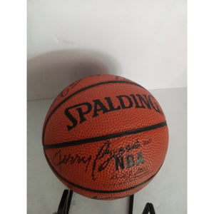 Kobe Bryant Jerry Buss Phil Jackson Shaquille O'Neal mini basketball signed with proof