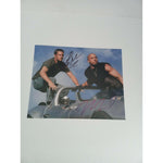 Load image into Gallery viewer, Fast and Furious Paul Walker and Vin Diesel 8 by 10 signed photo with proof
