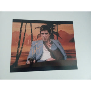 Al Pacino Scarface signed and inscribed with proof