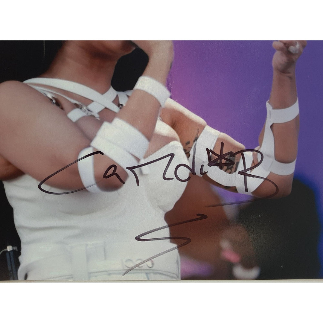 Cardi B Belcalis Almanzar 8 x 10 signed photo with proof