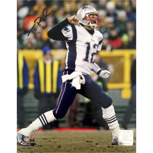 Tom Brady New England Patriots 8x10 photo signed with proof