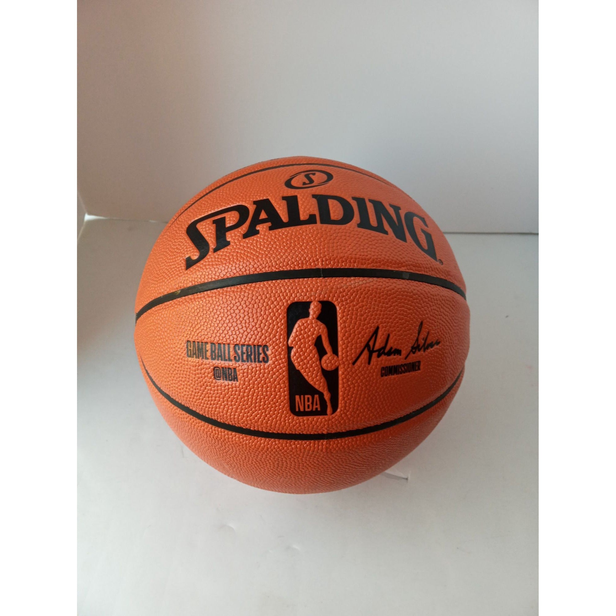 Kobe Bryant and Michael Jordan Spalding basketball NBA signed with proof
