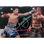 Load image into Gallery viewer, Marco Antonio Barrera boxing Legend 5 x 7 photo signed
