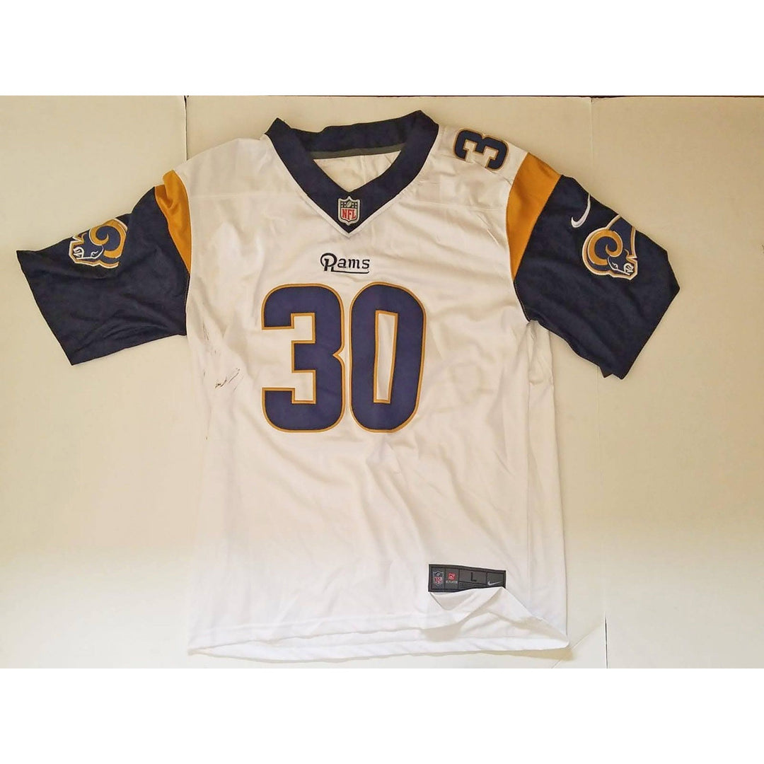 Todd Gurley Los Angeles Rams signed jersey - Awesome Artifacts 