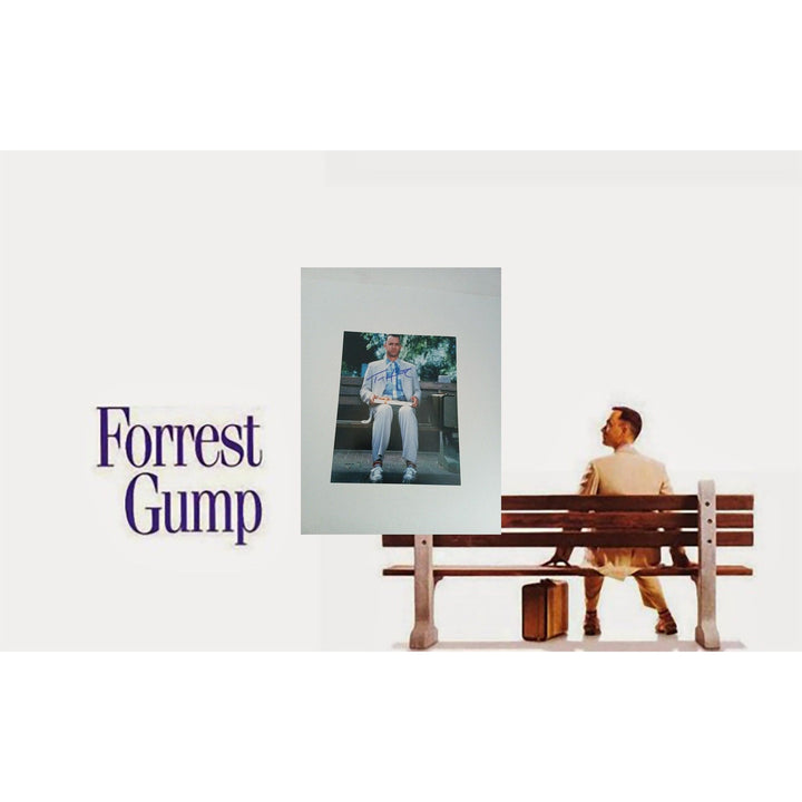 Tom Hanks Forrest Gump 8 x 10 sign photo with proof - Awesome Artifacts 