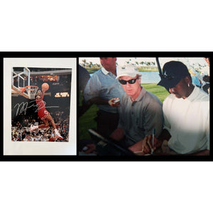 Michael Jordan vintage Chicago Bulls 8x10 photo signed with proof $599 or $799 framed