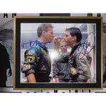 Load image into Gallery viewer, Top Gun Tom Cruise &#39;Maverick&#39; and Val Kilmer &#39;Iceman&#39; 8x10 photo signed and framed 22x34 with proof
