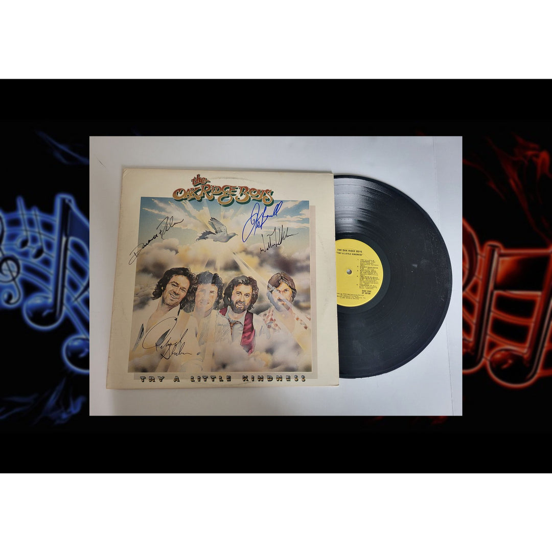 The Oak Ridge Boys LP signed - Awesome Artifacts 