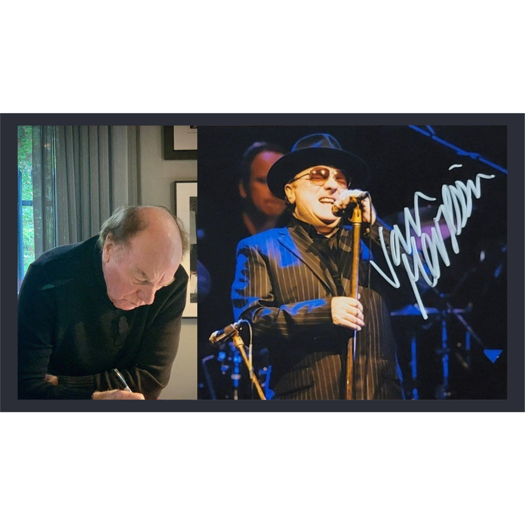 Van Morrison 8 x 10 photo signed with proof - Awesome Artifacts 