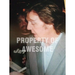 Paul McCartney and Neil Young 8x10 signed photo with proof