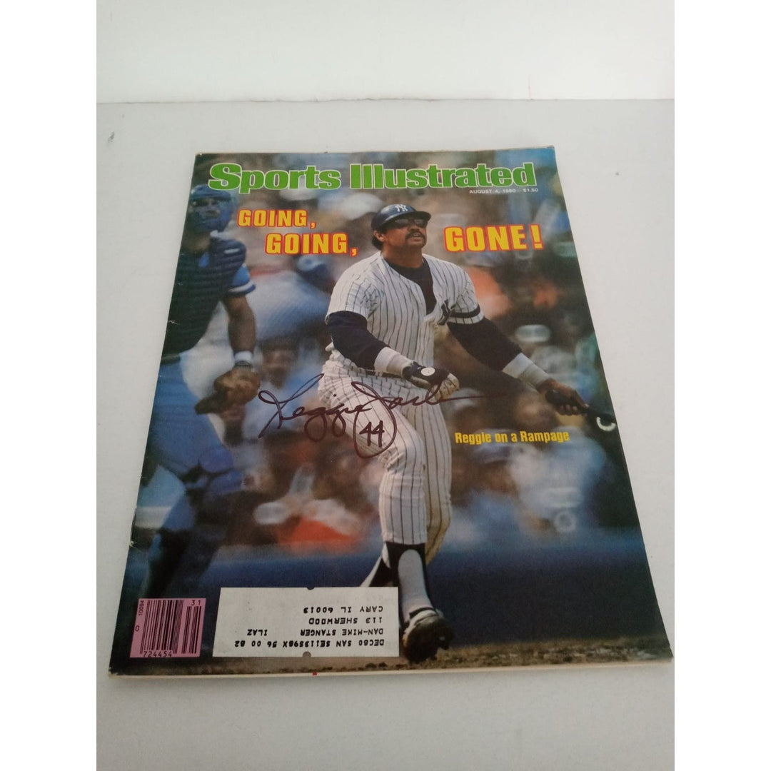 Reggie Jackson full SI signed - Awesome Artifacts 