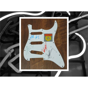 Chris Cornell Soundgarden electric guitar pickguard signed with proof