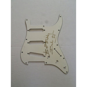 Bo Diddley signed pickguard with proof