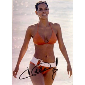 Halle Berry "Jinx Johnson" Die Another Day James Bond 5 x 7 photo signed with proof
