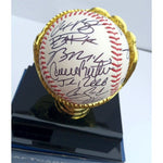 Load image into Gallery viewer, 2017 Houston Astros world champions World Series baseball team signed with proof with free case
