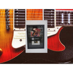 Load image into Gallery viewer, W. Axel Rose signed and framed microphone with proof
