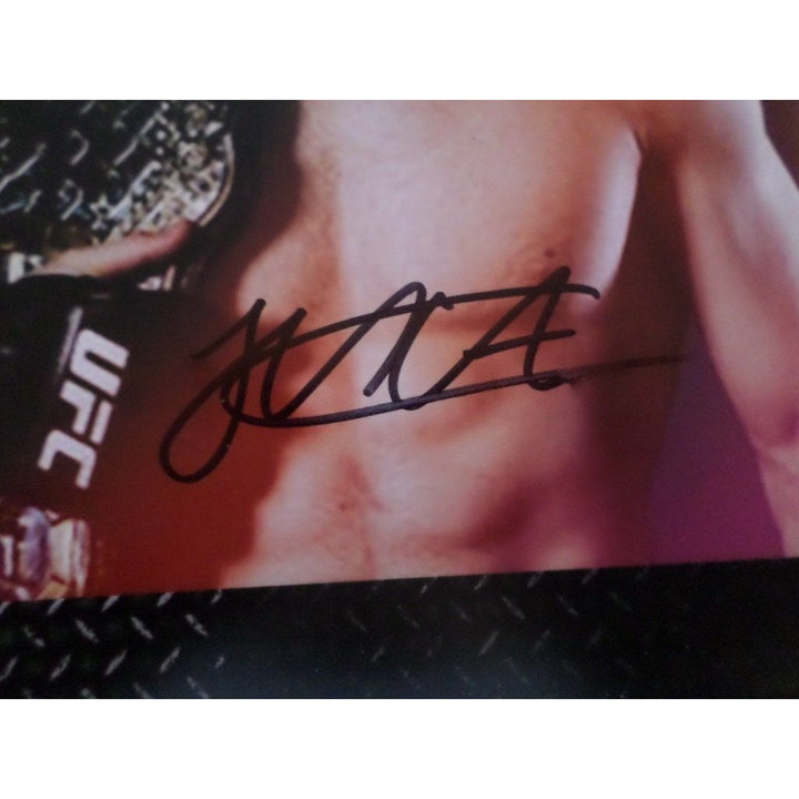 Khabib nurmagomedov and Conor McGregor 8 x 10 signed photo - Awesome Artifacts 