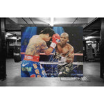 Load image into Gallery viewer, Manny Pacquiao and Timothy Bradley Junior 8 by 10 signed photo
