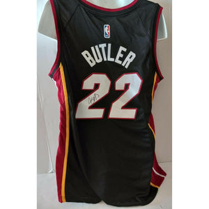 Jimmy Butler Miami Heat size 52 game model jersey signed with proof