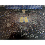 Load image into Gallery viewer, Anthony Davis University of Kentucky 2012 NCA men&#39;s basketball national champions team signed 11 by 14 photo
