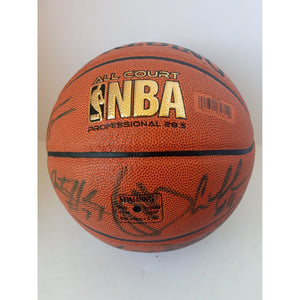 Golden State Warriors 2014-15 NBA champs Steph Curry, Andre Iguodala, Draymond Green signed with proof