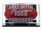 Load image into Gallery viewer, Kansas City Chiefs Patrick Mahomes NFL official leather game ball signed with proof and free acrylic display case
