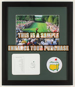 Load image into Gallery viewer, Tiger Woods and Jack Nicklaus Masters Golf scorecard signed with proof
