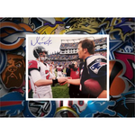 Load image into Gallery viewer, Matt Ryan and Tom Brady 8x10 photo signed
